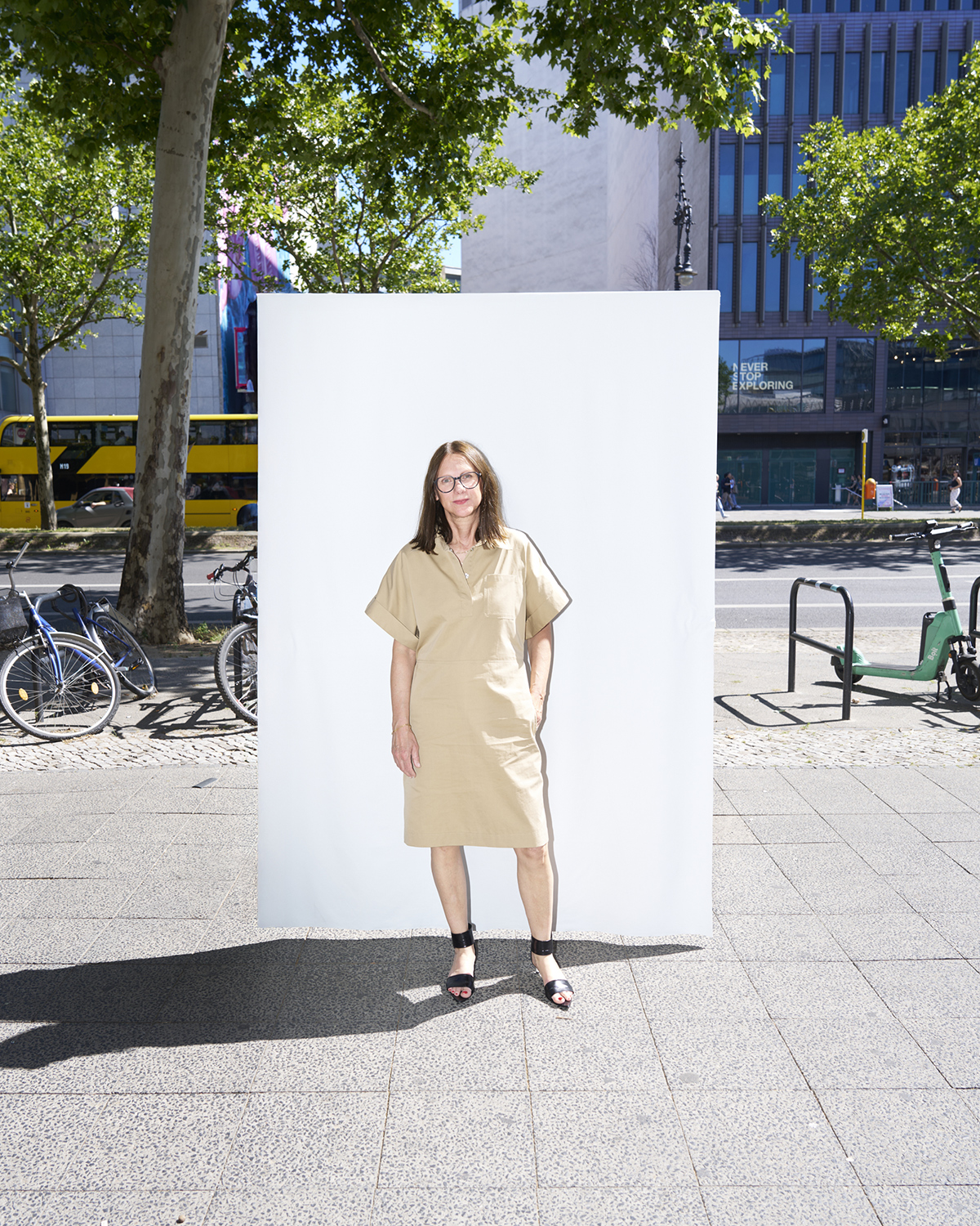 Antje Drinkuth – One person. One voice., Mental Health in Fashion – portrait by Claudia Malecka, Berlin Fashion Week
