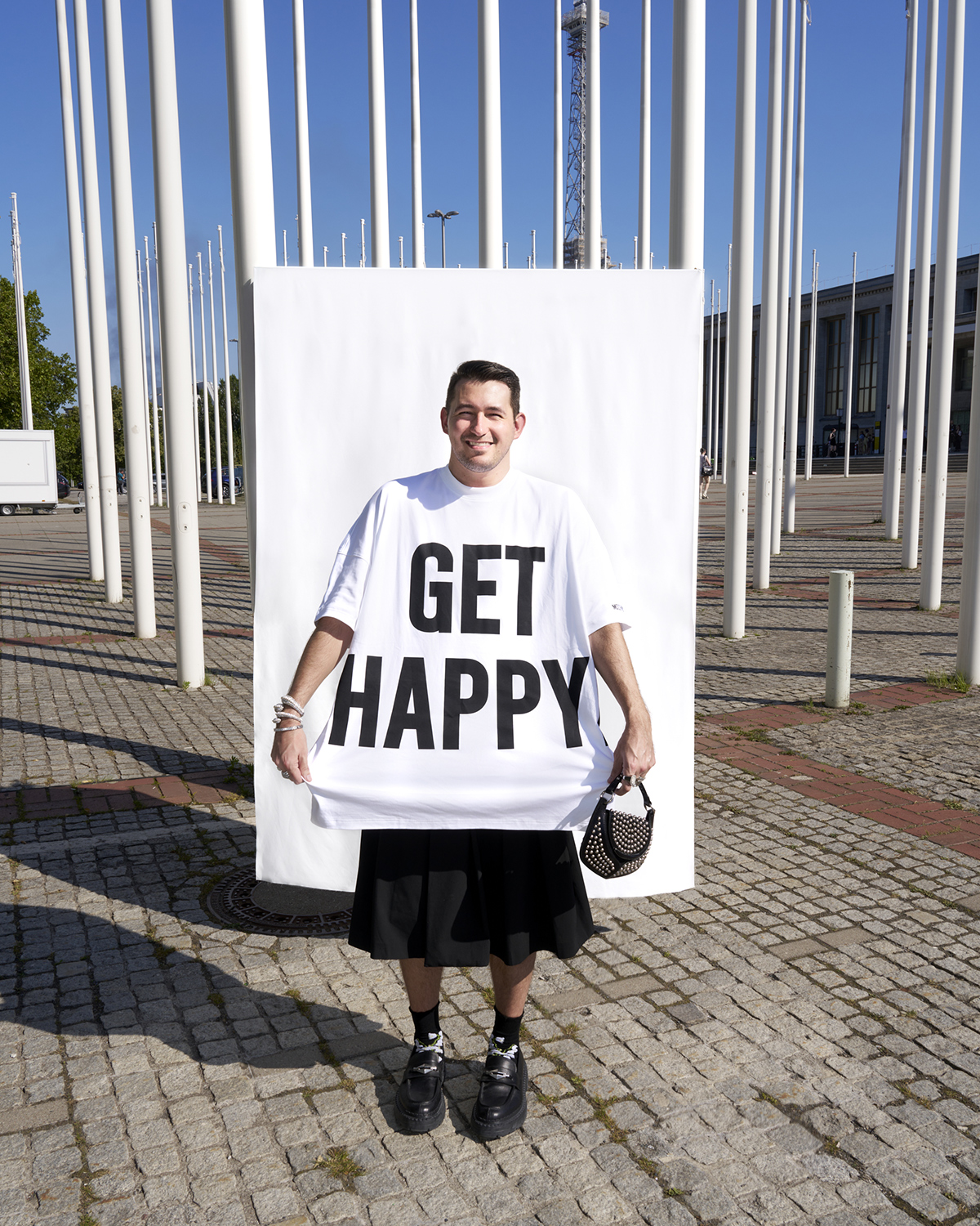 Hanan Besovic – One person. One voice., Mental Health in Fashion – portrait by Claudia Malecka, Berlin Fashion Week