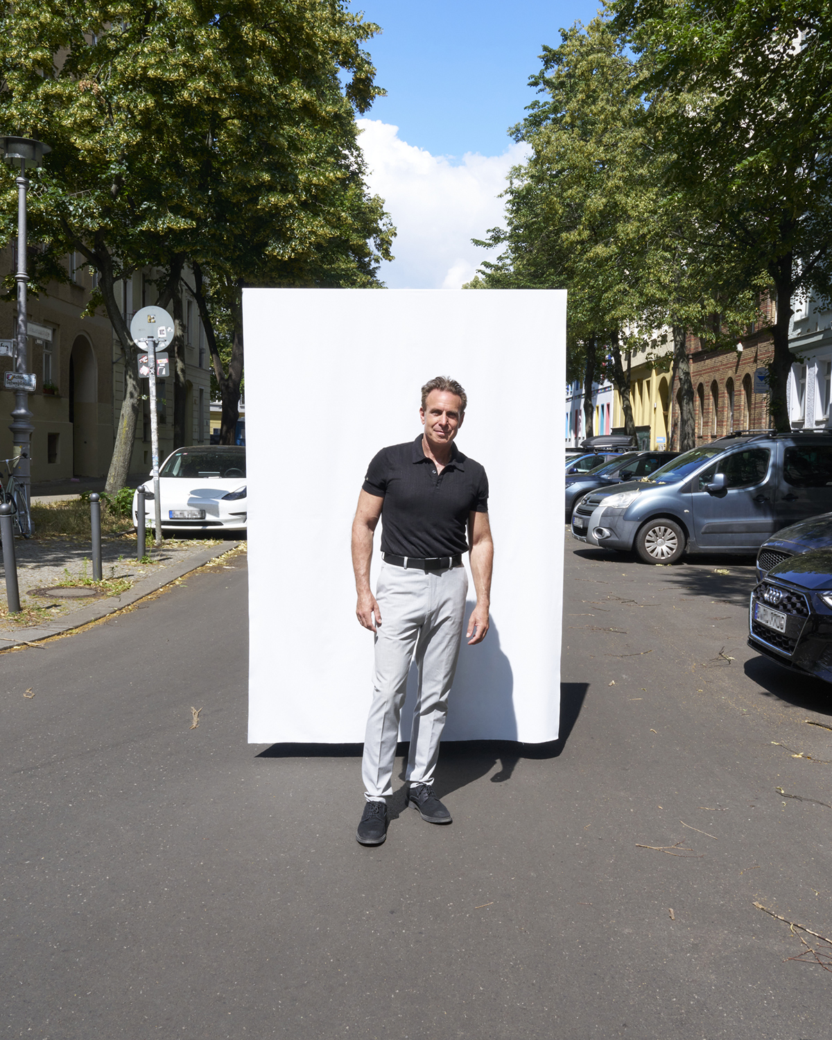 Heiko Laschitzki – One person. One voice., Mental Health in Fashion – portrait by Claudia Malecka, Berlin Fashion Week