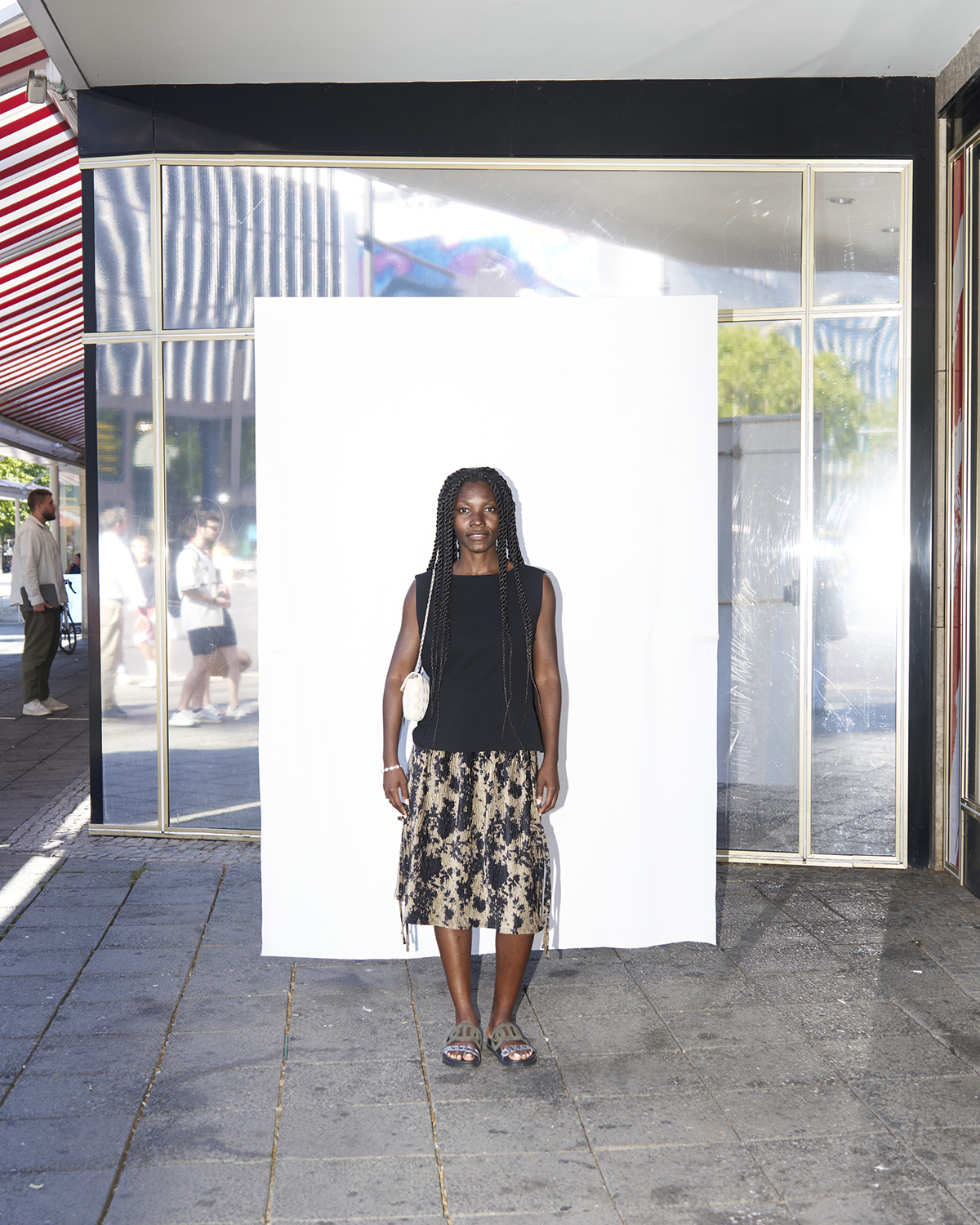Ivana Perbi - Ohlheiser – One person. One voice., Mental Health in Fashion – portrait by Claudia Malecka, Berlin Fashion Week