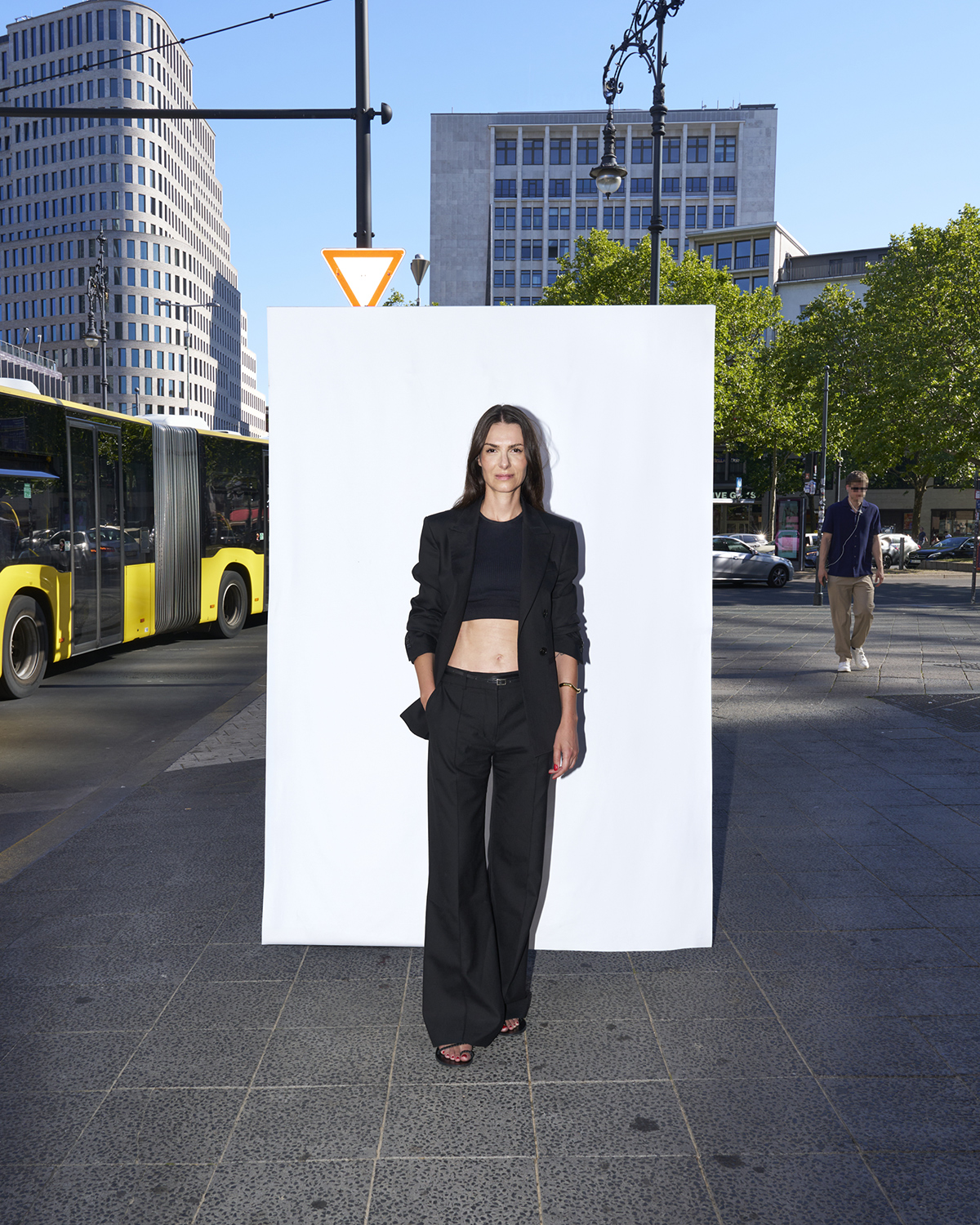 Julia Leifert – One person. One voice., Mental Health in Fashion – portrait by Claudia Malecka, Berlin Fashion Week