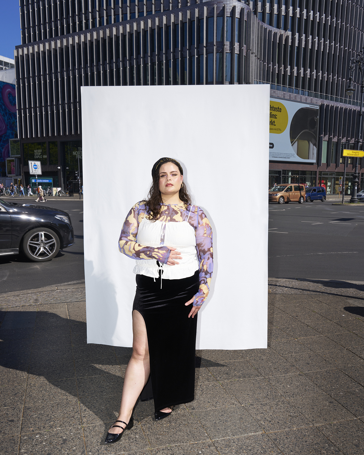 Kartini Reichardt – One person. One voice., Mental Health in Fashion – portrait by Claudia Malecka, Berlin Fashion Week