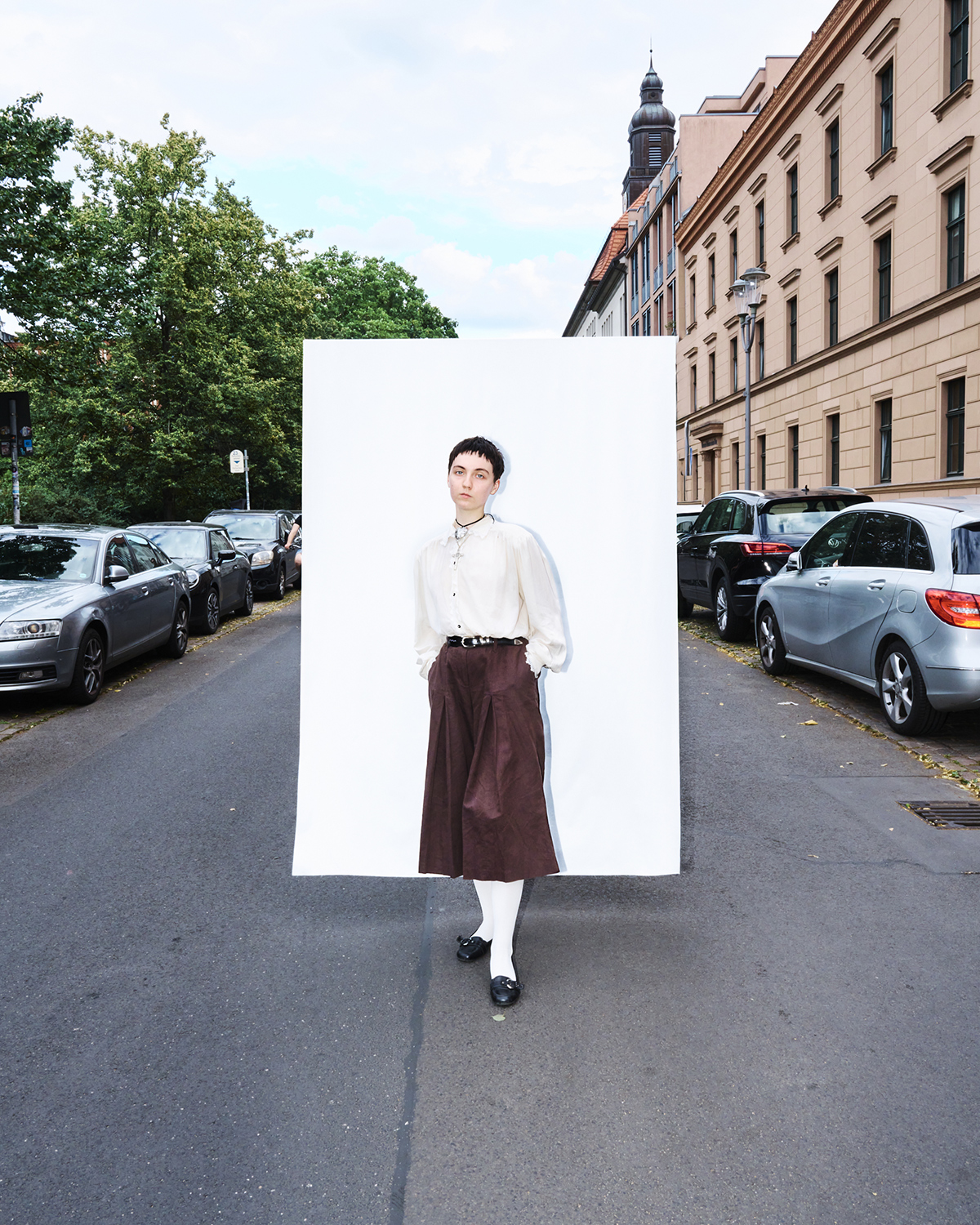 Lu – One person. One voice., Mental Health in Fashion – portrait by Claudia Malecka, Berlin Fashion Week