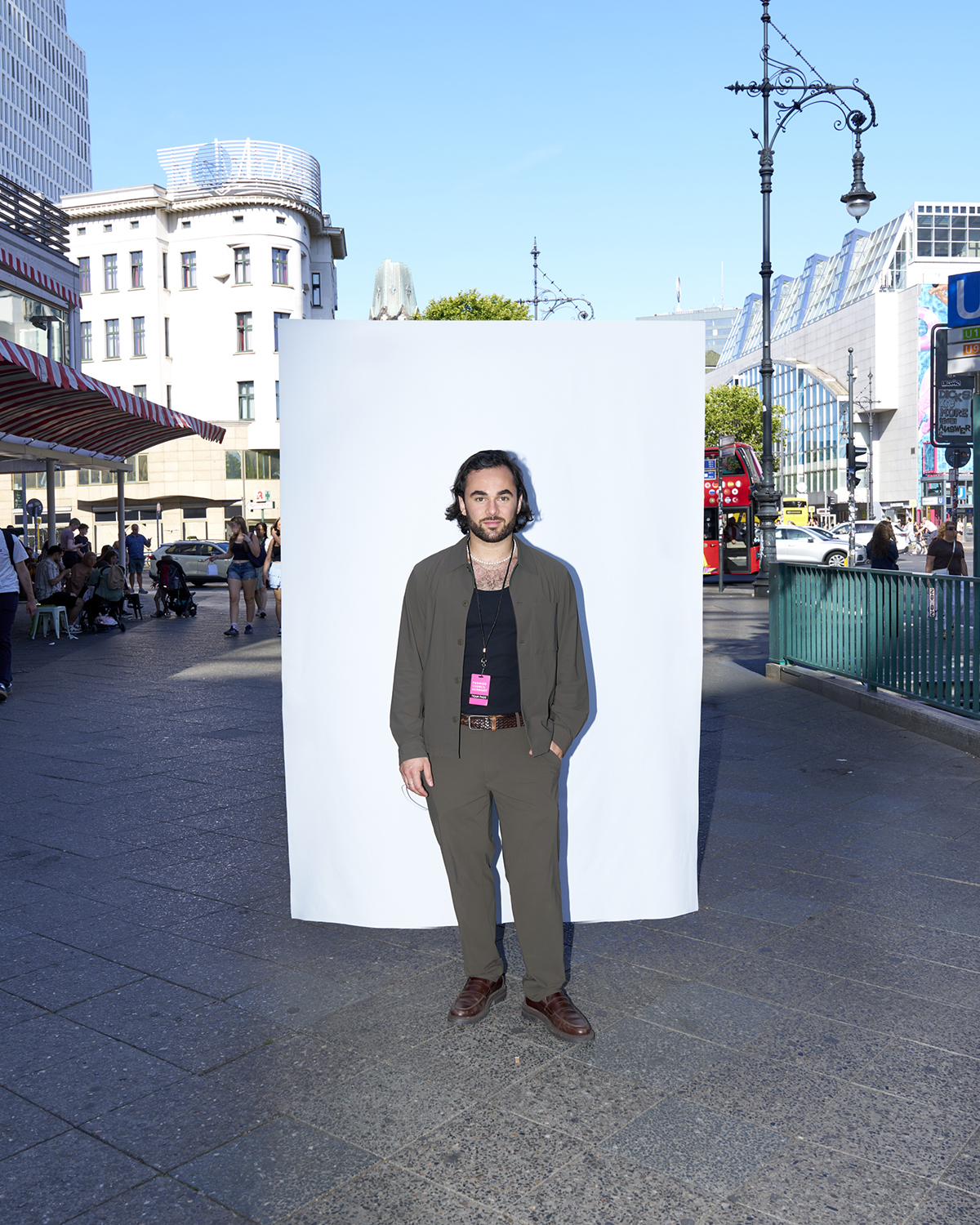 Stefan Brunner – One person. One voice., Mental Health in Fashion – portrait by Claudia Malecka, Berlin Fashion Week